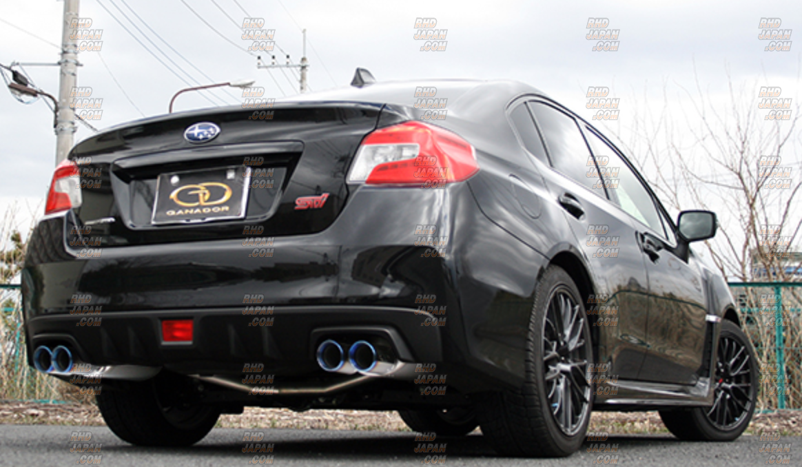 Ganador Vertex Sports Muffler Exhaust System Rear Piece Full